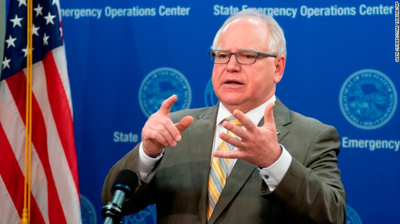 Minnesota Gov. Tim Walz and family test positive for Covid