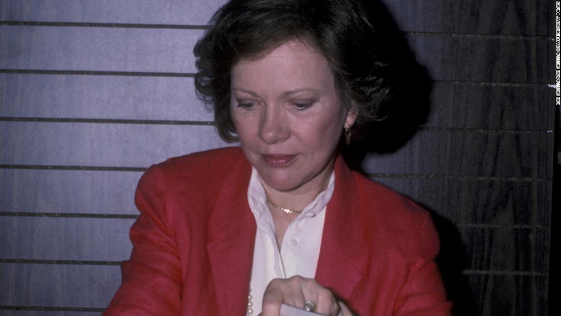 Rosalynn published her book &quot;First Lady From Plains&quot; in 1984.