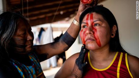 These women are fighting for their Indigenous land and the survival of the Amazon