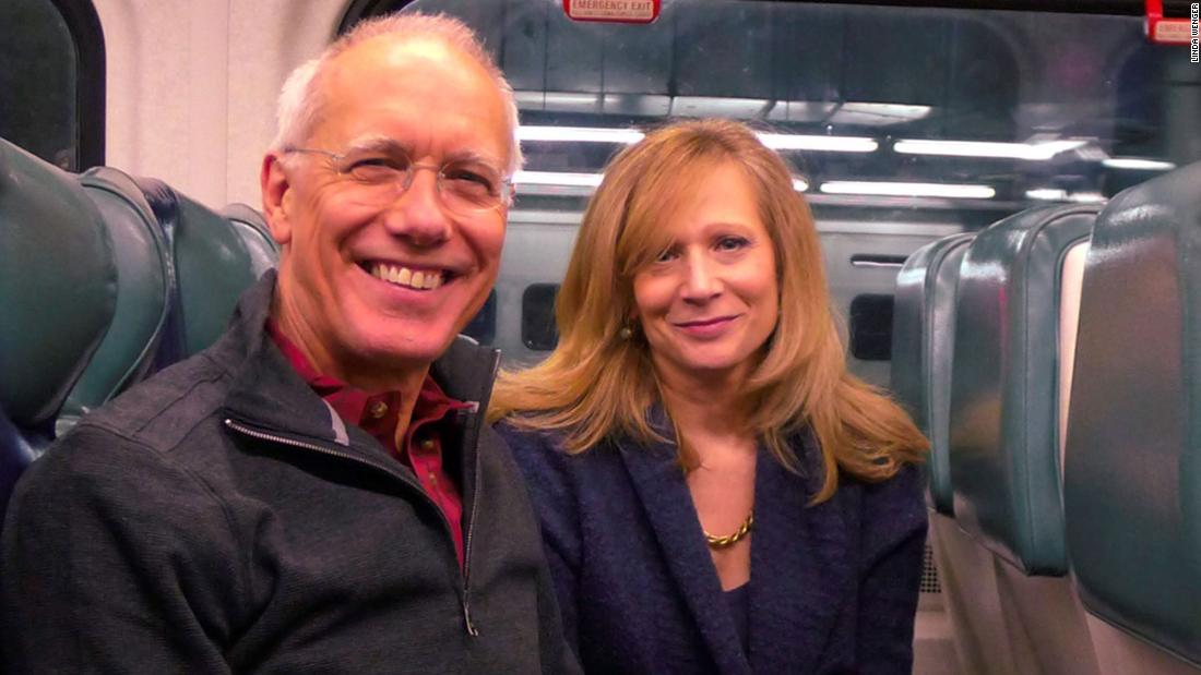 The couple who met on a train on Christmas Day