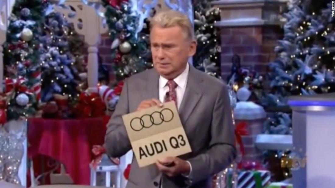Audi menghadiahkan kontestan ‘Wheel of Fortune’ sebuah mobil baru setelah dia kalah dalam hal teknis
