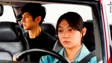 Hidetoshi Nishijima and Tôko Miura in &#39;Drive My Car,&#39; which received Oscar nominations for best picture and international film.