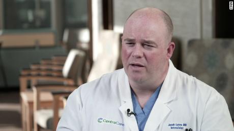 Dr. Jack Lyons, a critical care physician at CentraCare - St. Cloud Hospital in Minnesota, describes the harassment he receives from his Covid-19 patients and their families.