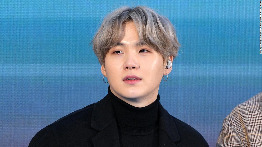 Suga of BTS tests positive for Covid-19