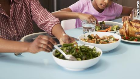 Studies show eating meals as a family can improve children&#39;s success in school and lower depression. 