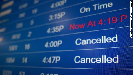 What should I do if my flight has been canceled or delayed?