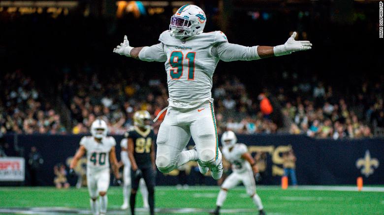 Monday Night Football: Miami Dolphins defeat New Orleans Saints to create a little piece of NFL history