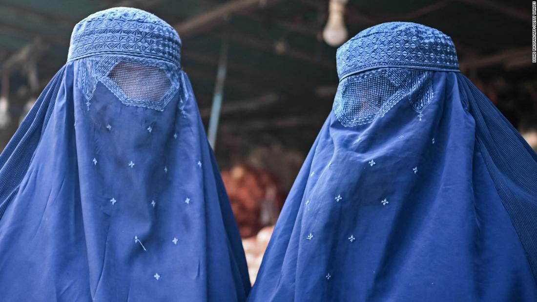 Taliban decree orders women in Afghanistan to cover their faces – CNN