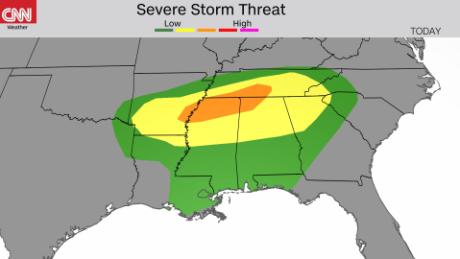 Severe weather takes aim at the Mid-south