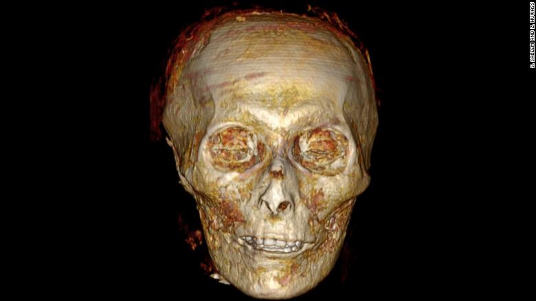 3500-year-old Egyptian king mummy 'digitally unwrapped'