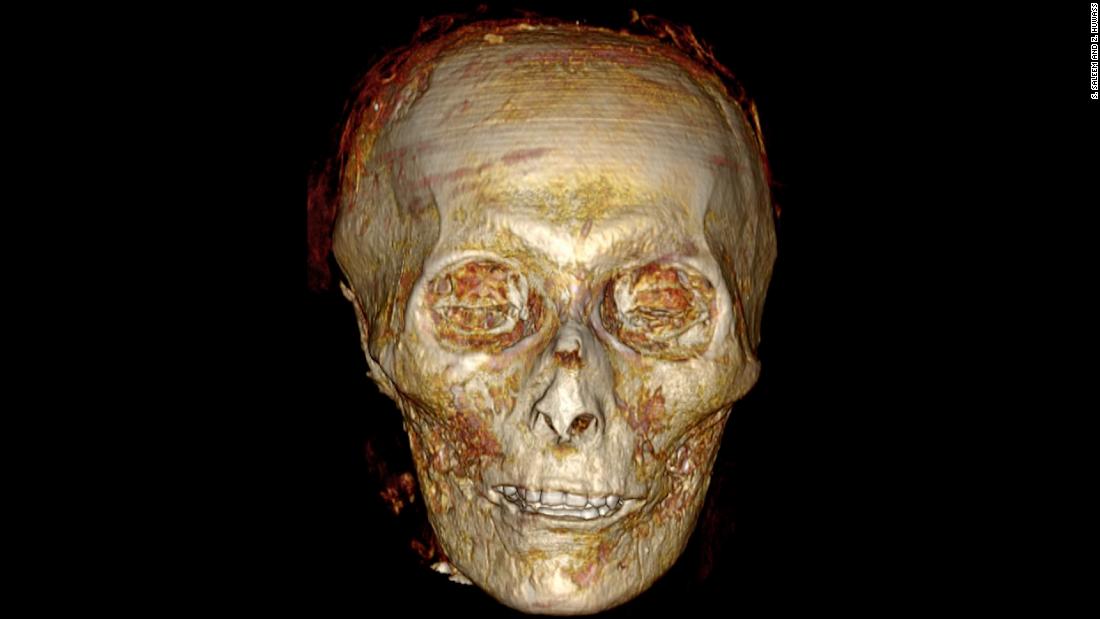 How 3D scanning helped reveal the face of the 3500-year-old