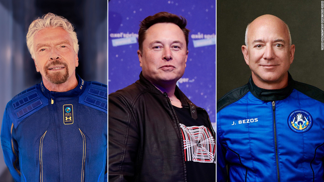 2021 The year of billionaires going to space CNN