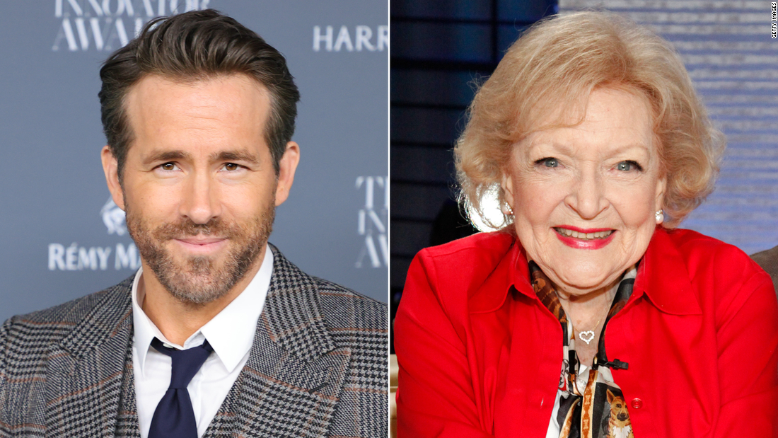 Ryan Reynolds responds to Betty White saying he can’t get over her – CNN