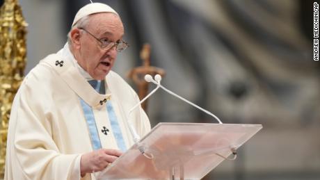 Pope Francis calls violence against women an 'insult to God' in New Year's Day homily