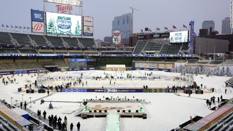 Winter Classic: NHL says even the ice will need to be heated at Target Field with sub-zero temperatures forecast