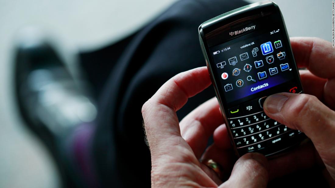 Los teléfonos BlackBerry clásicos dejarán de funcionar el 4 de enero