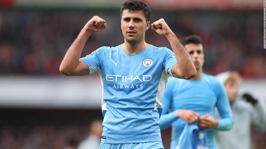 Arsenal vs. Manchester City: Rodri seals win for Premier League leader in controversial thriller