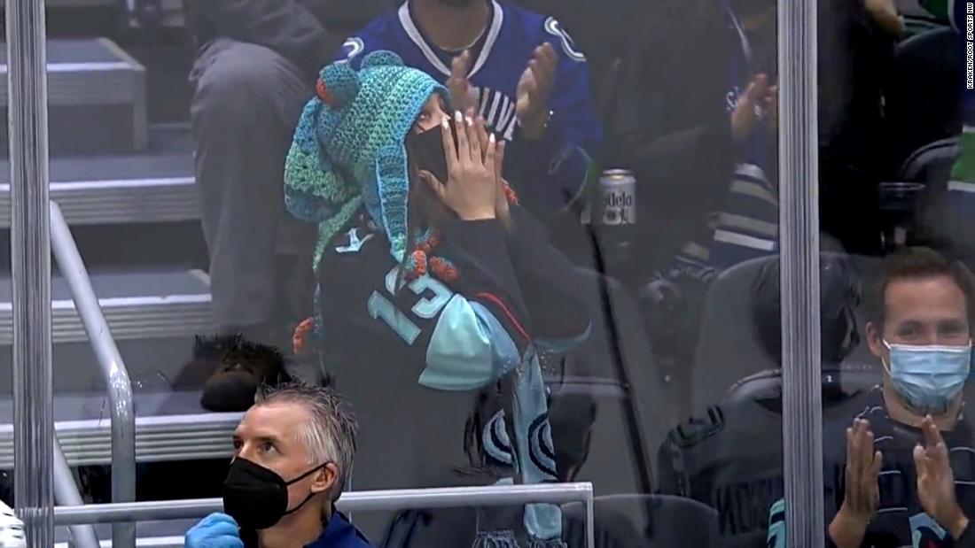 Vancouver Canucks equipment manager thanks fan who noticed his melanoma at game against Seattle Kraken. 'You changed my life'