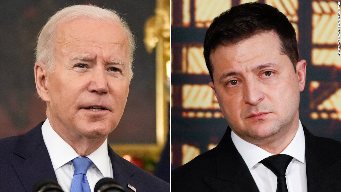 Biden and Ukrainian President Zelensky will speak today