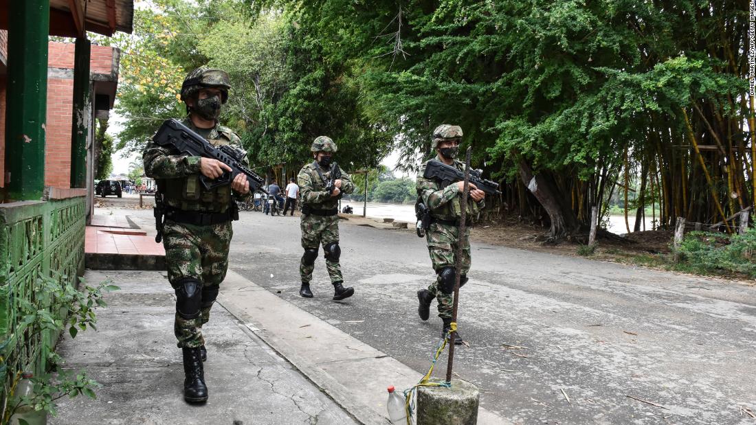 At least 23 killed amid clashes between armed groups in north Colombia