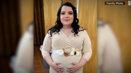 Halie Mulanax was 16 and pregnant when she fell ill with Covid-19.