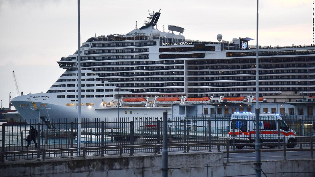 220104084602 msc grandiosa cruise ship genoa italy 0103 restricted super tease Covid outbreak hits Mediterranean cruise ship MSC Grandiosa