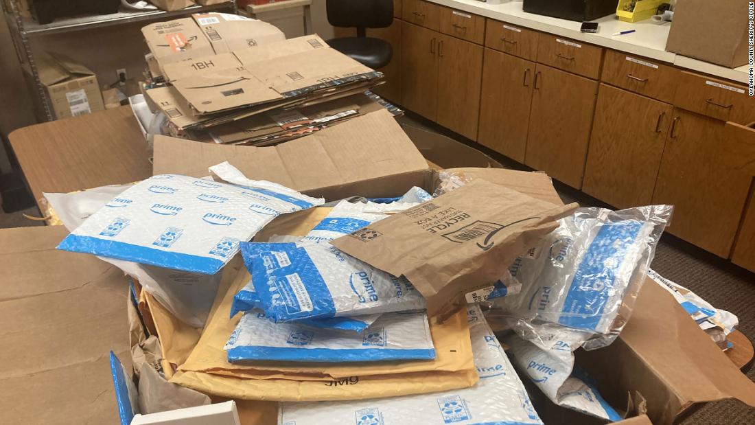 Almost 600 Amazon packages found dumped near Oklahoma City
