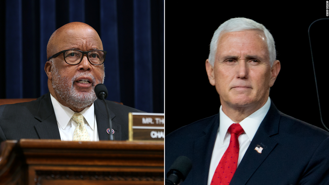 January 6 Committee chairman wants to speak directly with Mike Pence