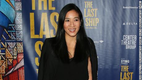 Michelle Kwan has welcomed her first child.