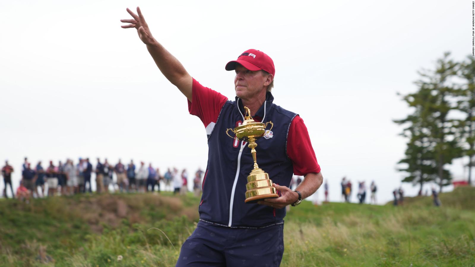 Steve Stricker US Ryder Cupwinning captain feels 'lucky' to be alive