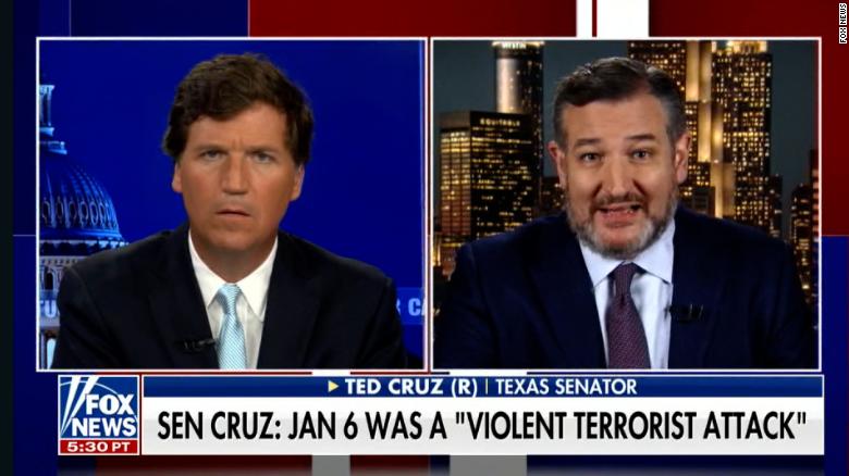 Fox host spars with Ted Cruz on live TV over Jan. 6th. Keilar rolls the tape