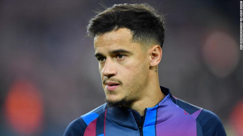 Aston Villa signs Philippe Coutinho on loan from Barcelona until the end of the season