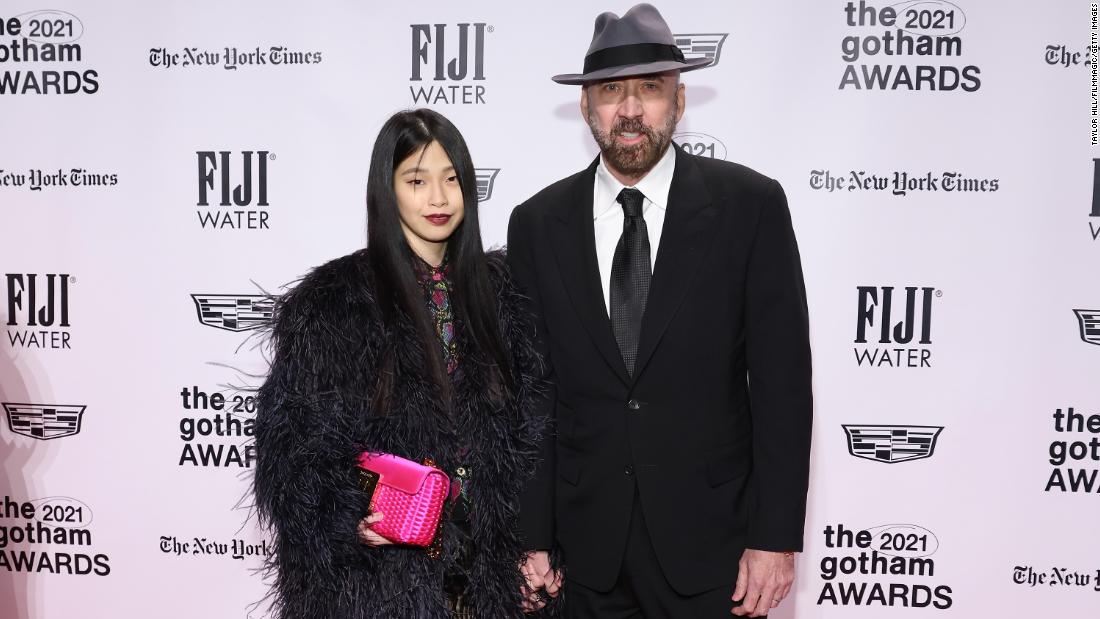 Nicolas Cage and wife Riko Shibata are expecting their first child together