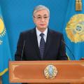 Kazakh President address 010722