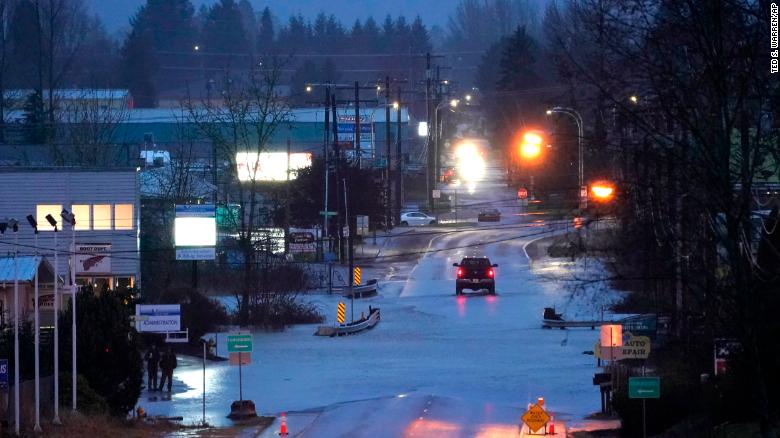 Evacuations ordered due to imminent flooding from heavy rain and snow in Washington state