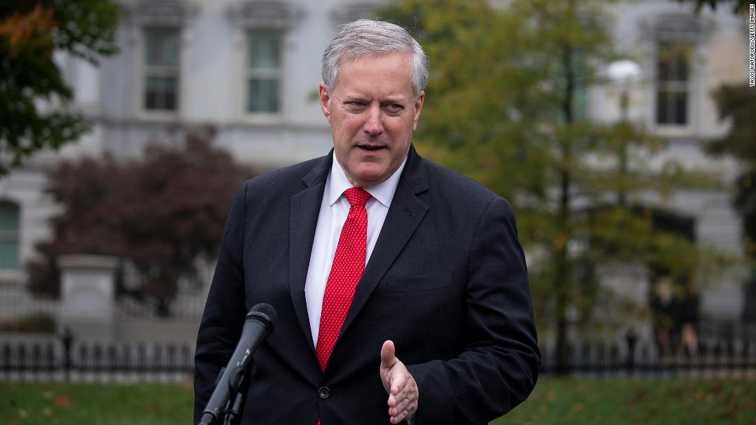 Mark Meadows' voter registration under investigation by state officials in North Carolina