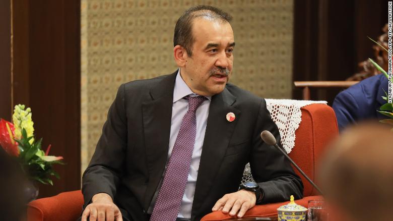 Karim Massimov, former chairman of the National Security Council of Kazakhstan pictured in Beijing, China, 2019.