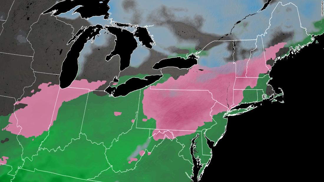 Over 62 million people under winter weather advisories across Midwest and Northeast