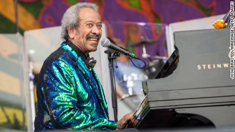 Allen Toussaint performs at the New Orleans Jazz &amp; Heritage Festival at the Fair Grounds Race Course on April 26, 2015 in New Orleans, Louisiana.