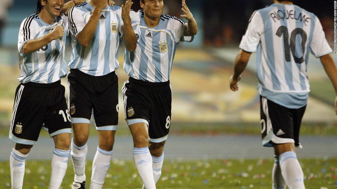 Javier Zanetti: Messi se merecía ganar con Argentina y se merece un ...