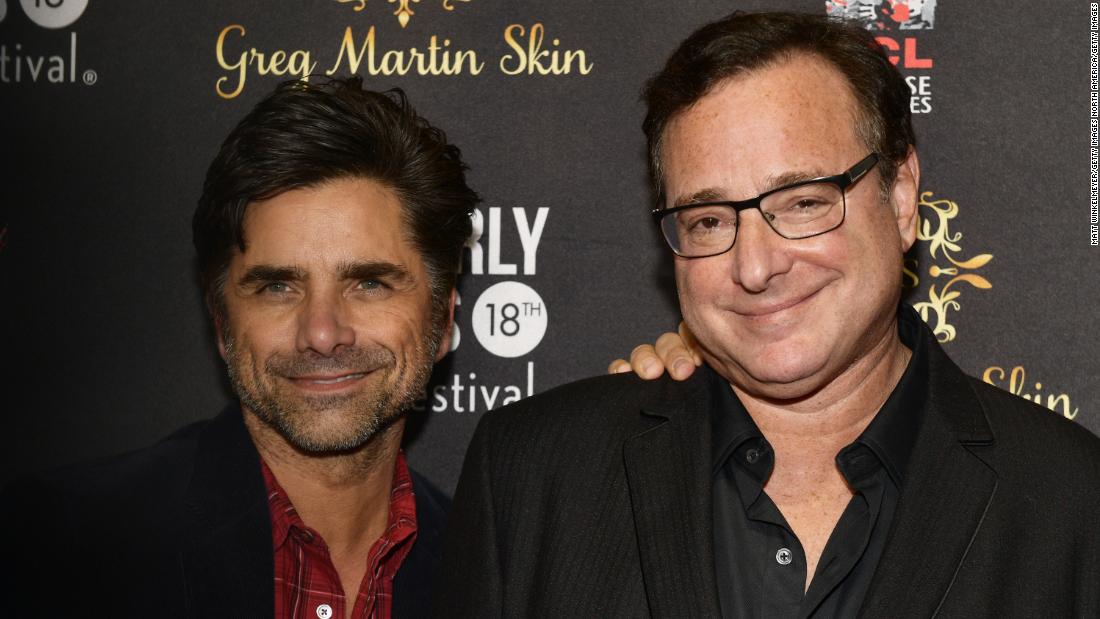 John Stamos says he's 'just not ready to say goodbye' to Bob Saget