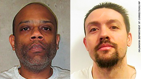 Death row inmates Donald Grant (left) and Gilbert Postelle

