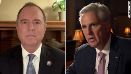 Schiff responds to McCarthy&#39;s vow to remove him from committee
