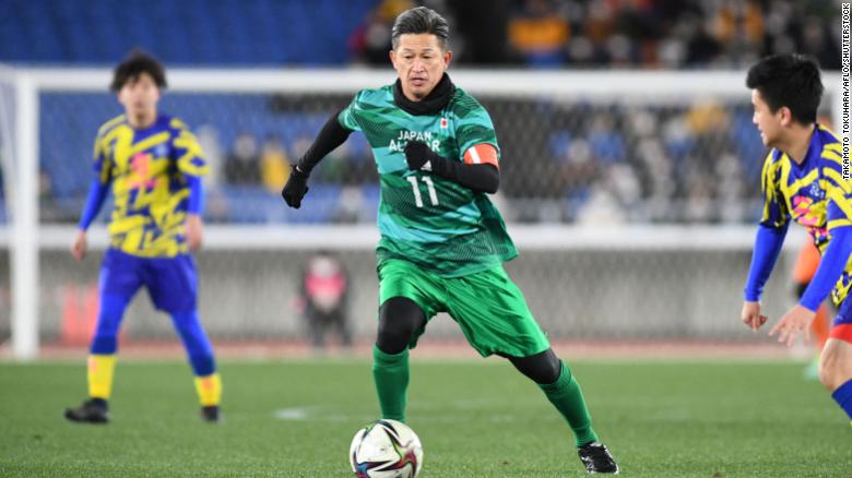 ‘King Kazu’ reign goes on as 54-year-old footballer Kazuyoshi Miura joins Suzuka