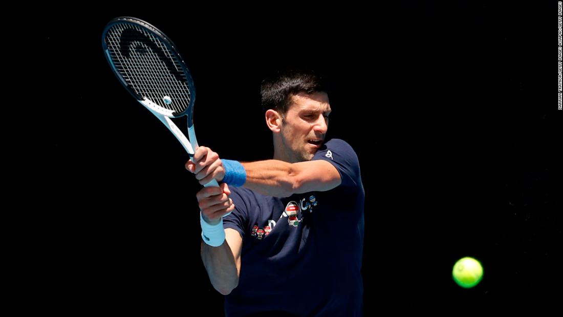 Novak Djokovic menunggu keputusan visa Australia