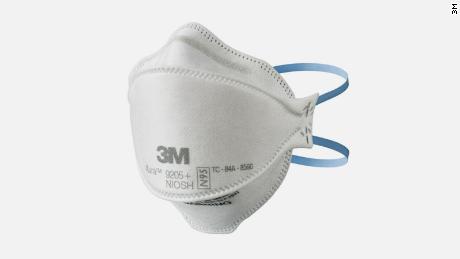 3M's NIOSH-approved N95 mask filters at least 95% of non-oil-based air particles.