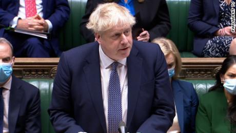 Boris Johnson apologized to Parliament on Wednesday.