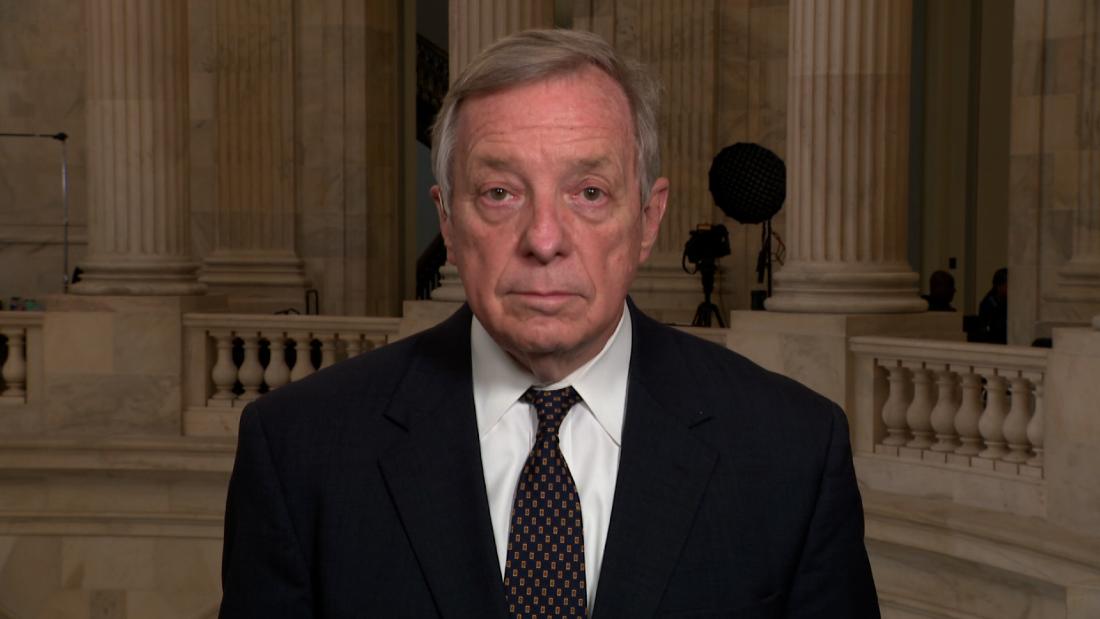 Sen. Durbin reacts to McConnell