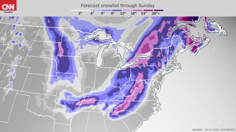 Map Of Snow Storm Coming A Winter Storm Will Swing Through The East. Does Atlanta Get Snow?  Nashville? Washington? It's Still Up In The Air - Cnn