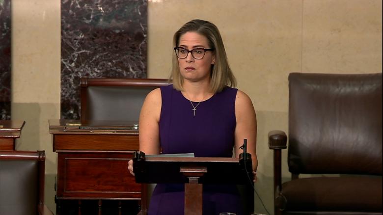 Hear why Sinema is concerned about eliminating filibuster